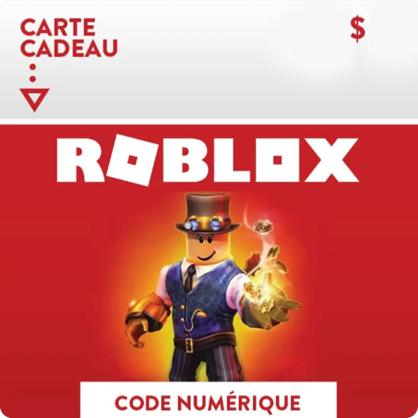 Cartes Cadeaux Roblox