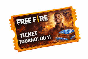 Ticket Tournoi Free Fire